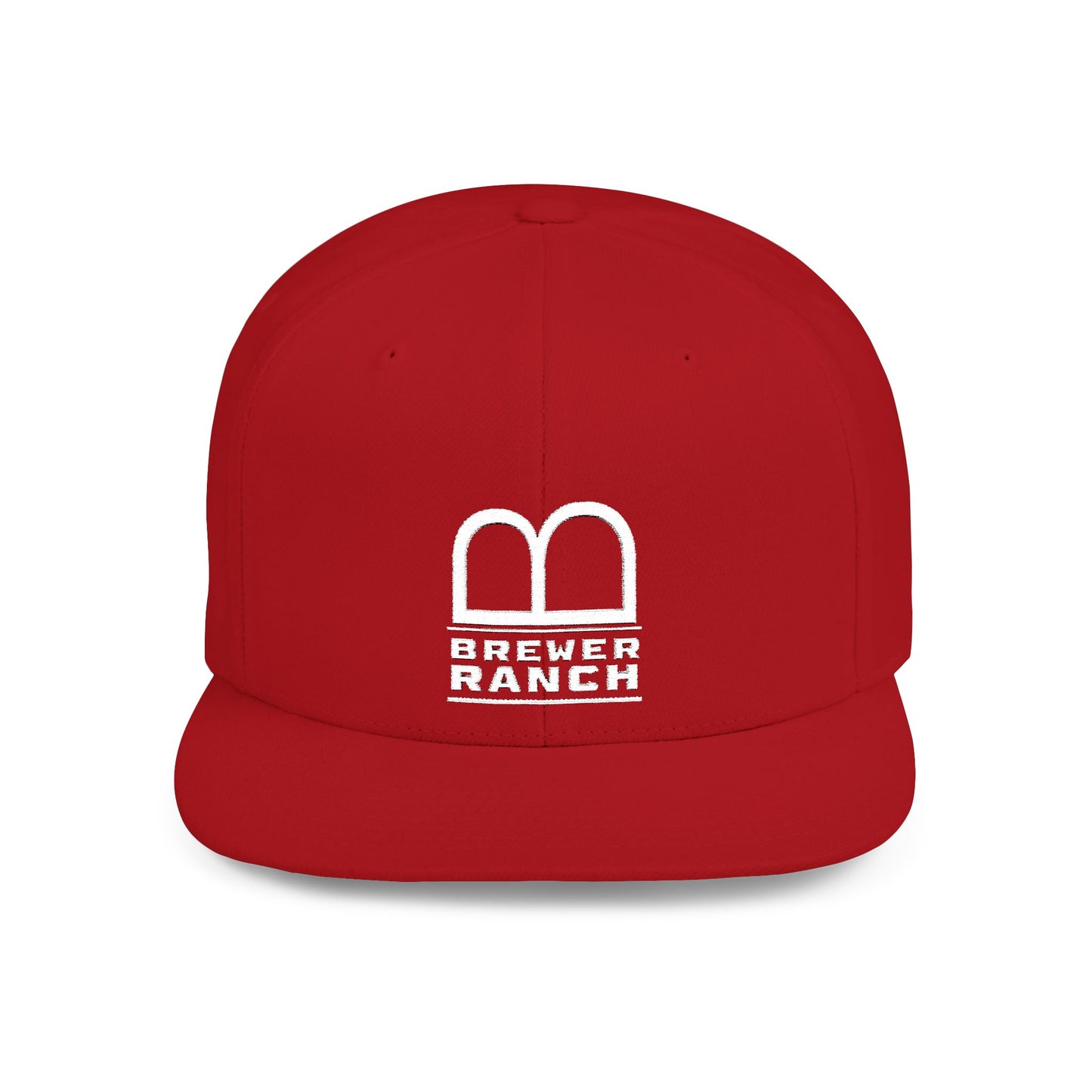 Brew'd In Texas Brewer Ranch Flat Bill Snapback Cap