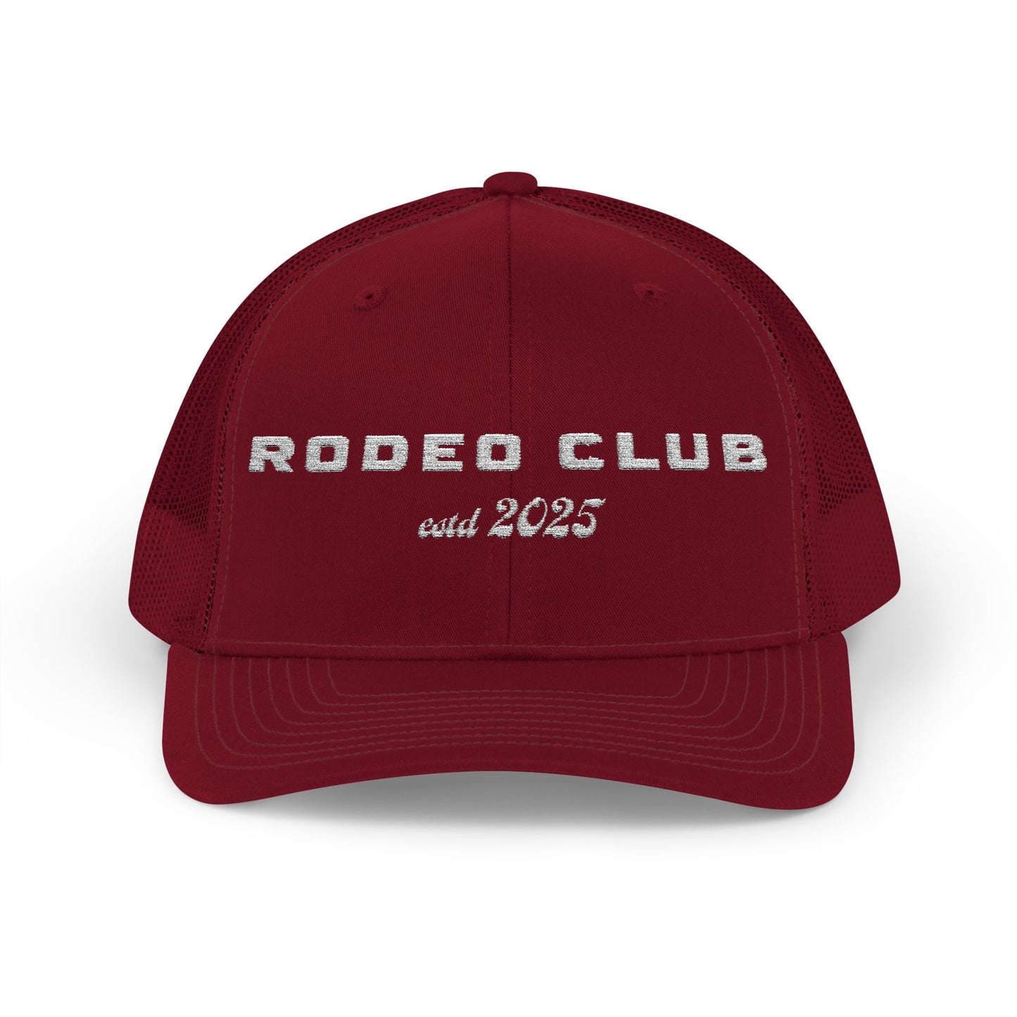 Rodeo Club Snapback Trucker Cap