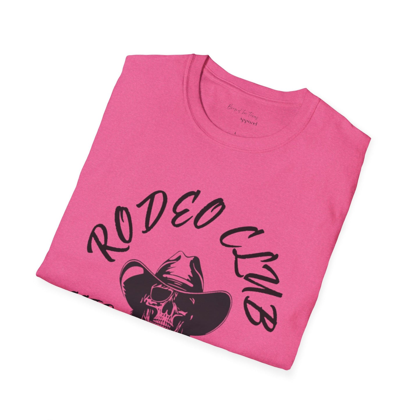 Rodeo Club Skull Graphic Unisex Softstyle T-Shirt