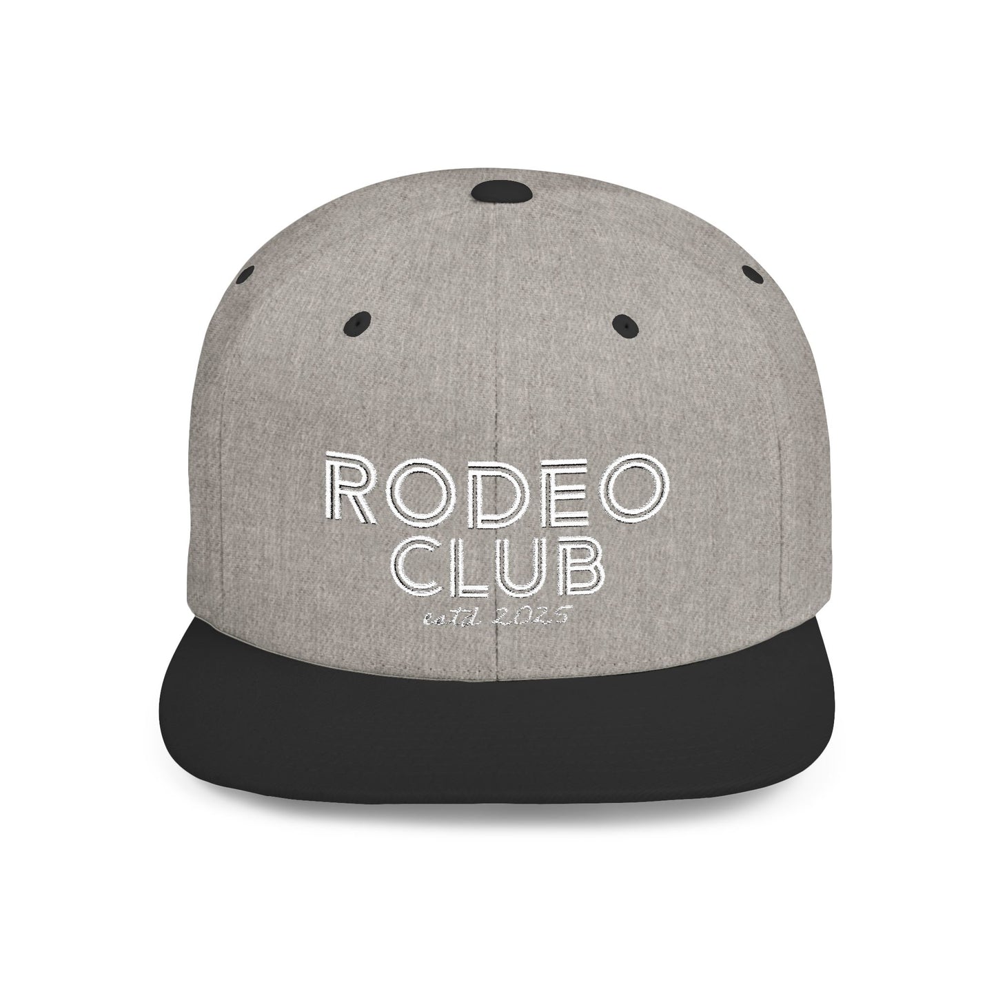 Rodeo Club Flat Bill Snapback Hat
