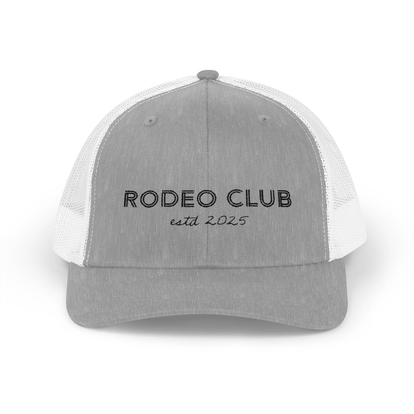 Rodeo Club Snapback Trucker Cap