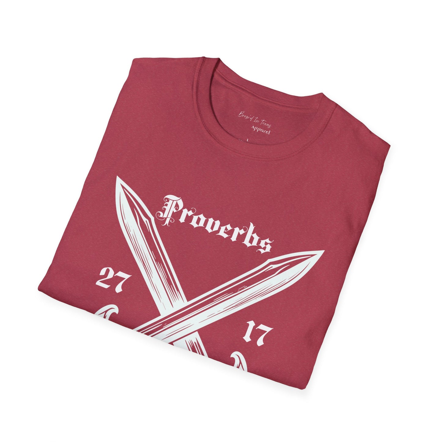 Kingdom Club Unisex Proverbs 27:17 T-Shirt