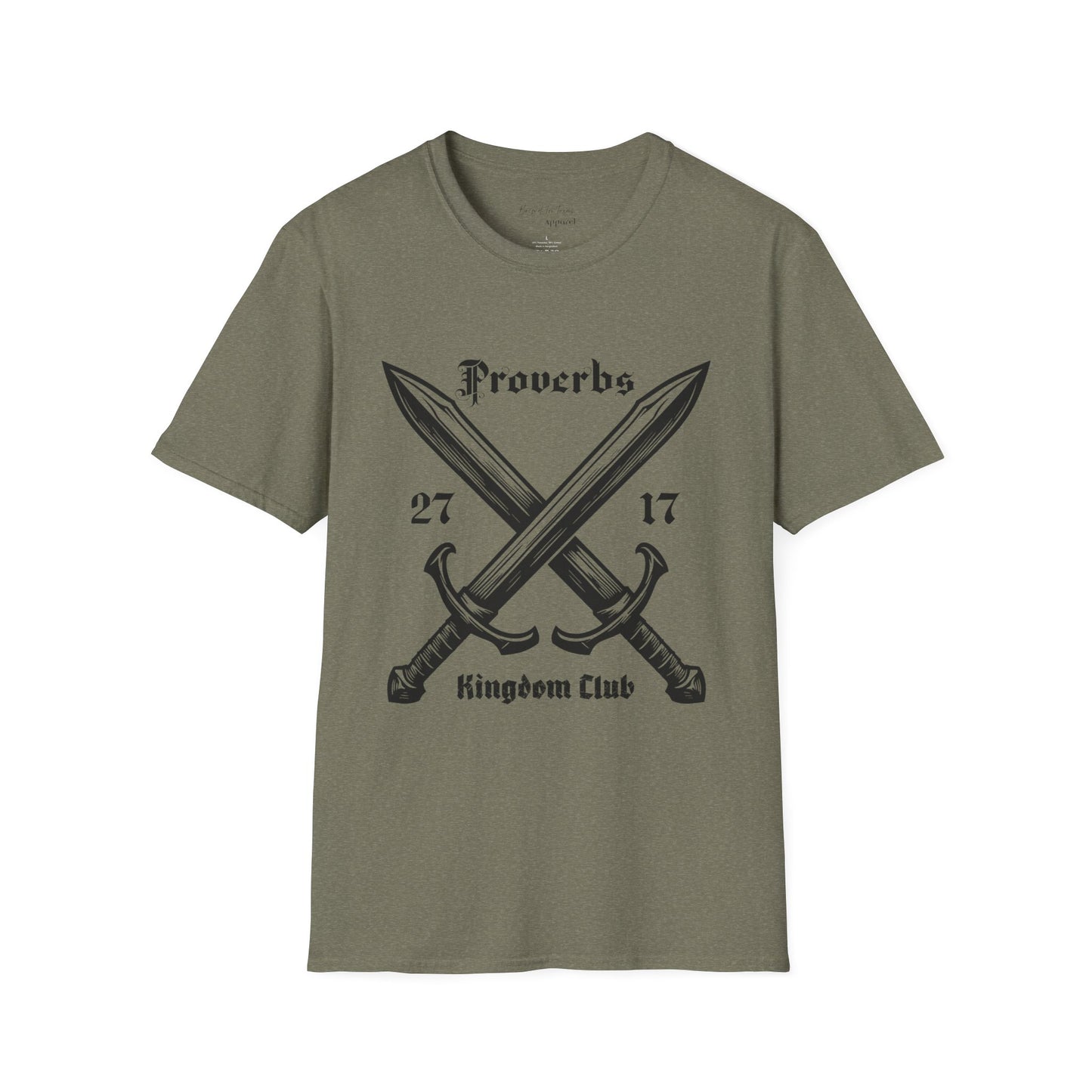 Kingdom Club Unisex Proverbs 27:17 T-Shirt