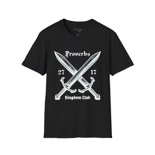 Kingdom Club Unisex Proverbs 27:17 T-Shirt