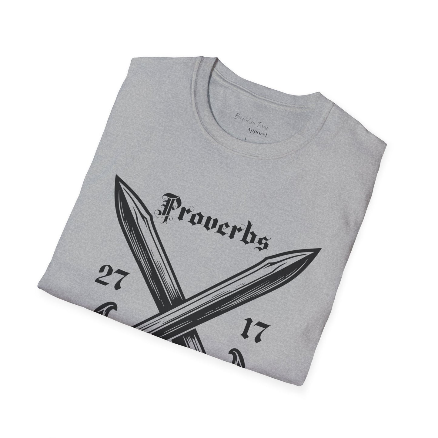 Kingdom Club Unisex Proverbs 27:17 T-Shirt