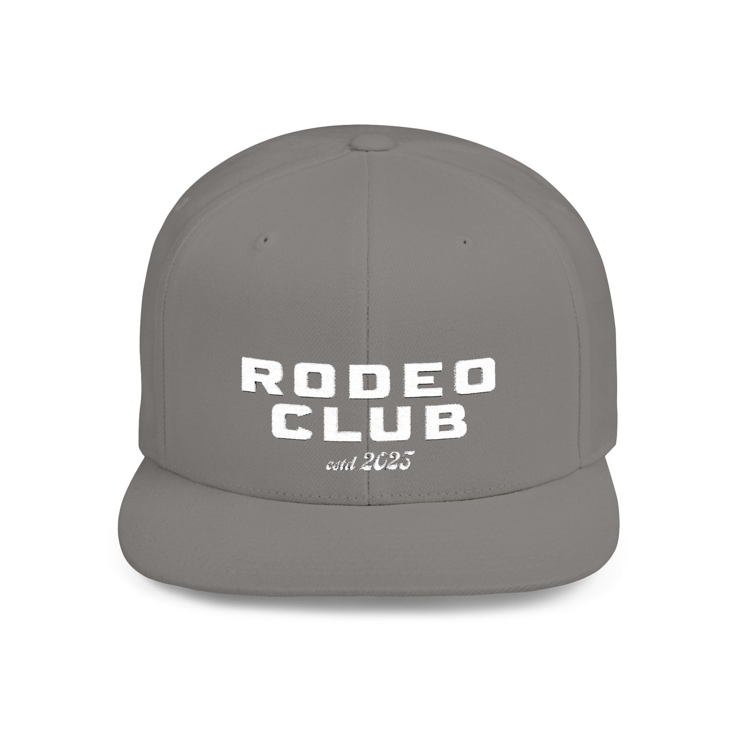 Rodeo Club Flat Bill Snapback Hat