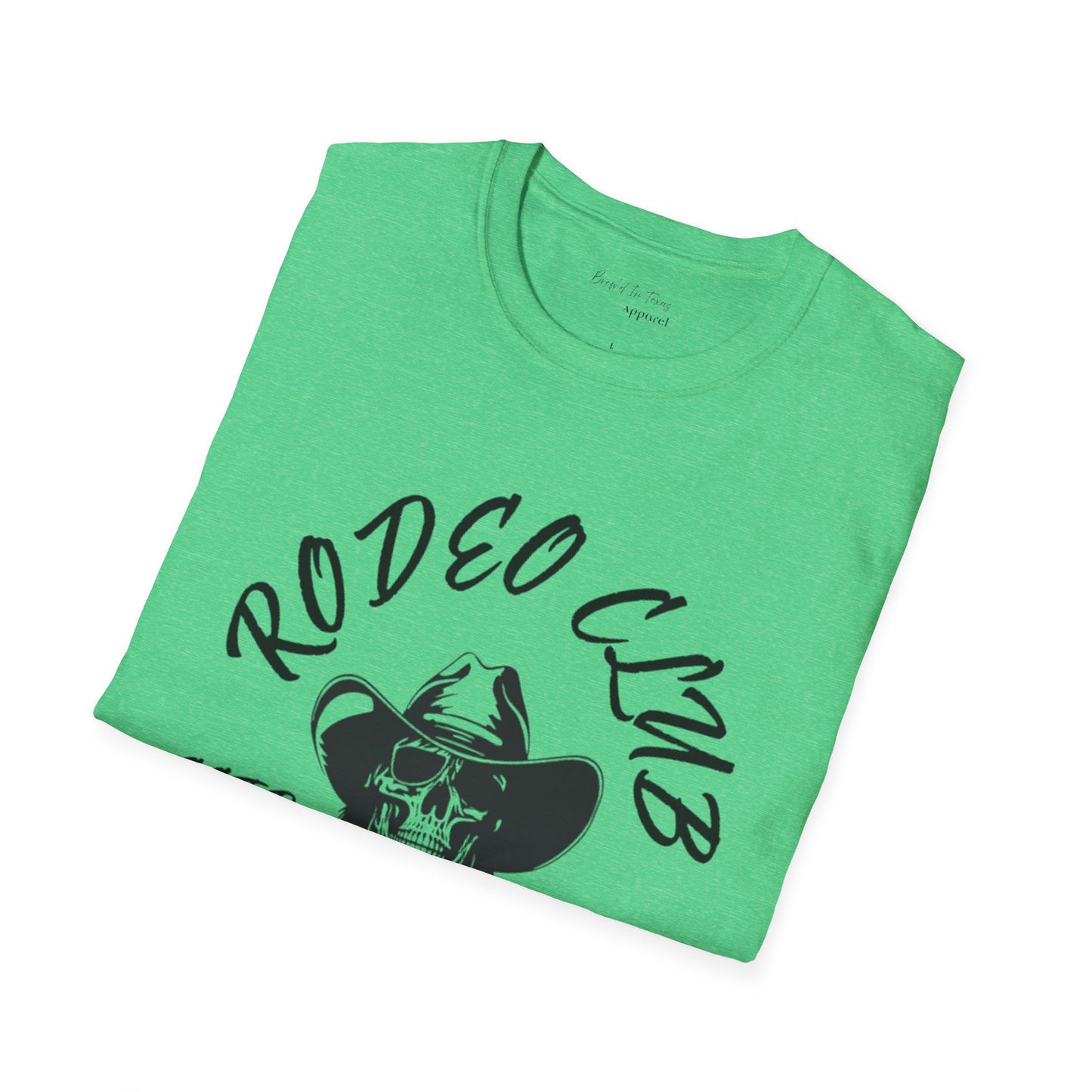 Rodeo Club Skull Graphic Unisex Softstyle T-Shirt