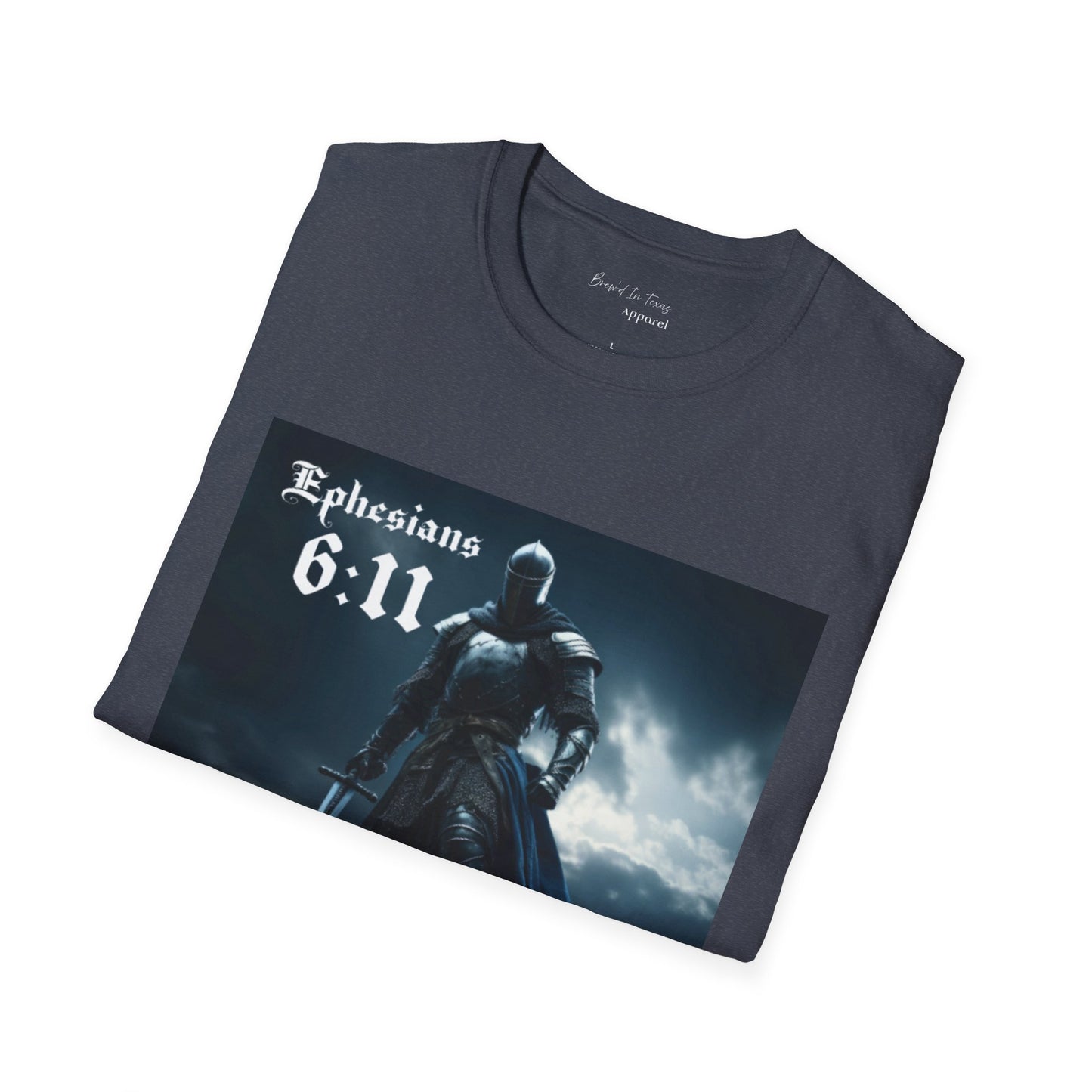 Ephesians 6:11 Knight Graphic Unisex Softstyle T-Shirt
