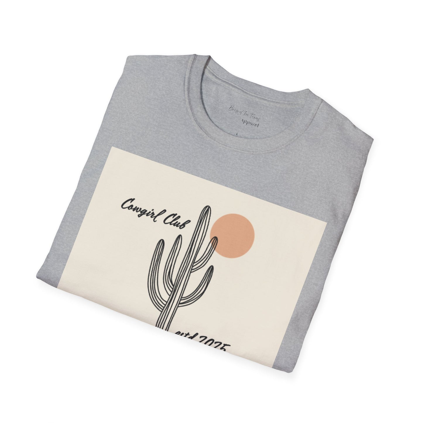 Cowgirl Club Cactus Club Unisex Softstyle T-Shirt