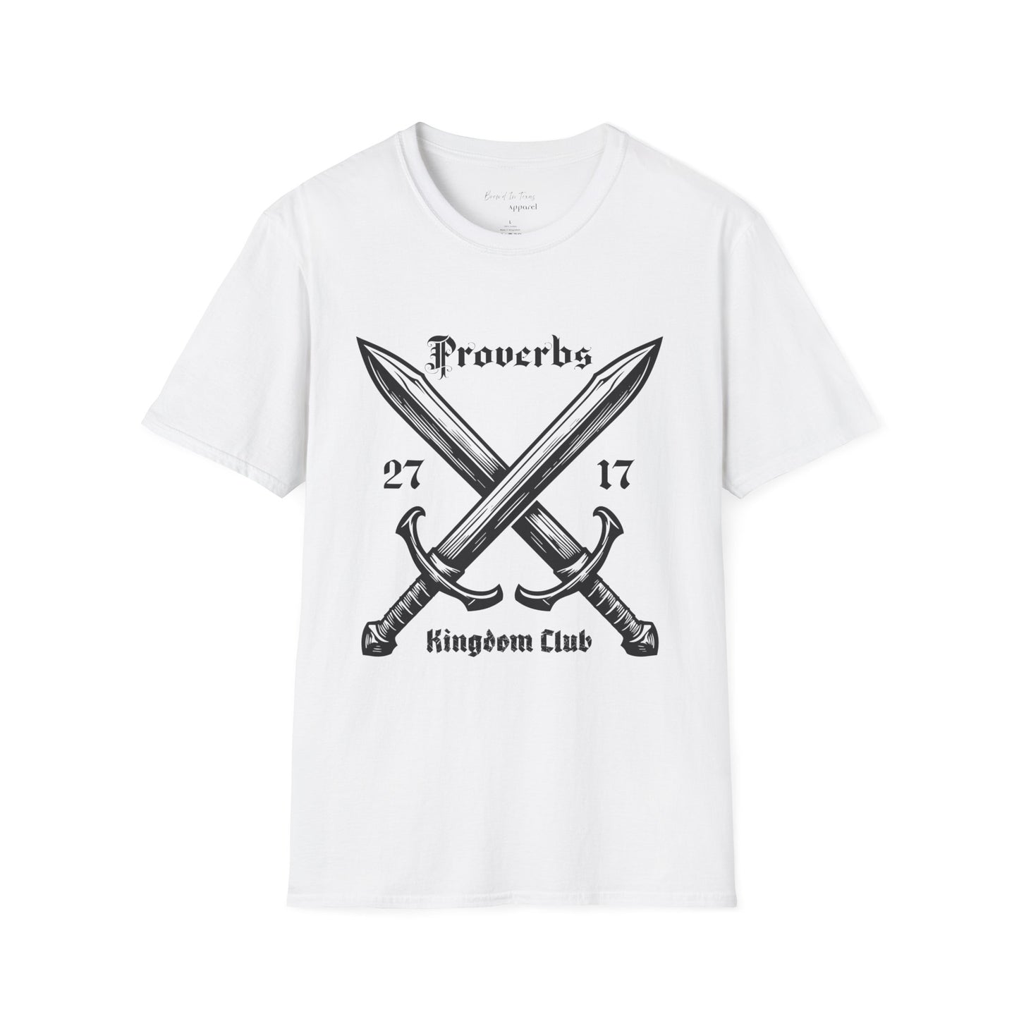 Kingdom Club Unisex Proverbs 27:17 T-Shirt
