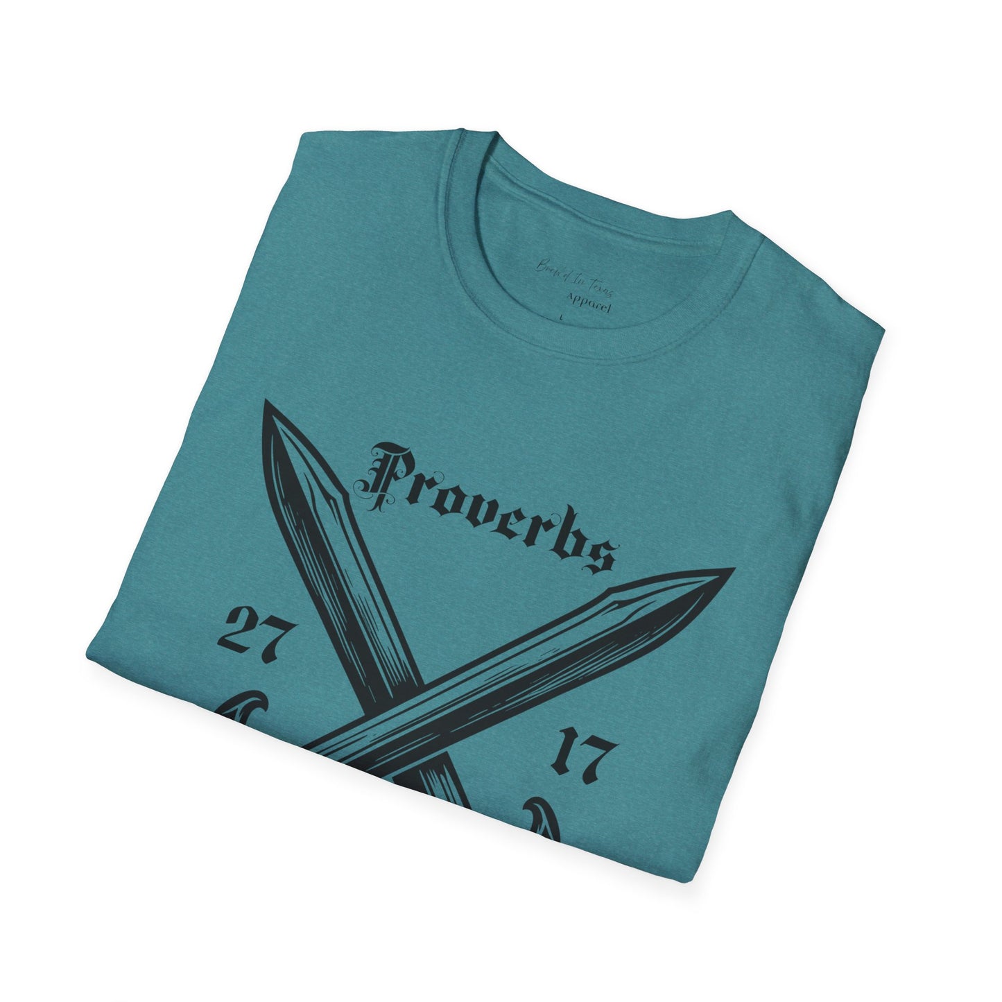 Kingdom Club Unisex Proverbs 27:17 T-Shirt