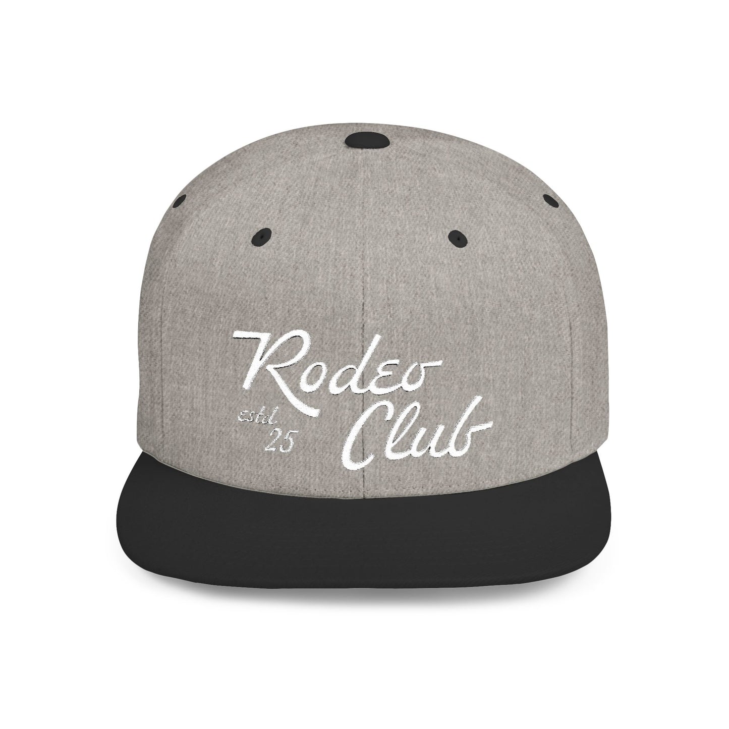 Rodeo Club Flat Bill Snapback Hat