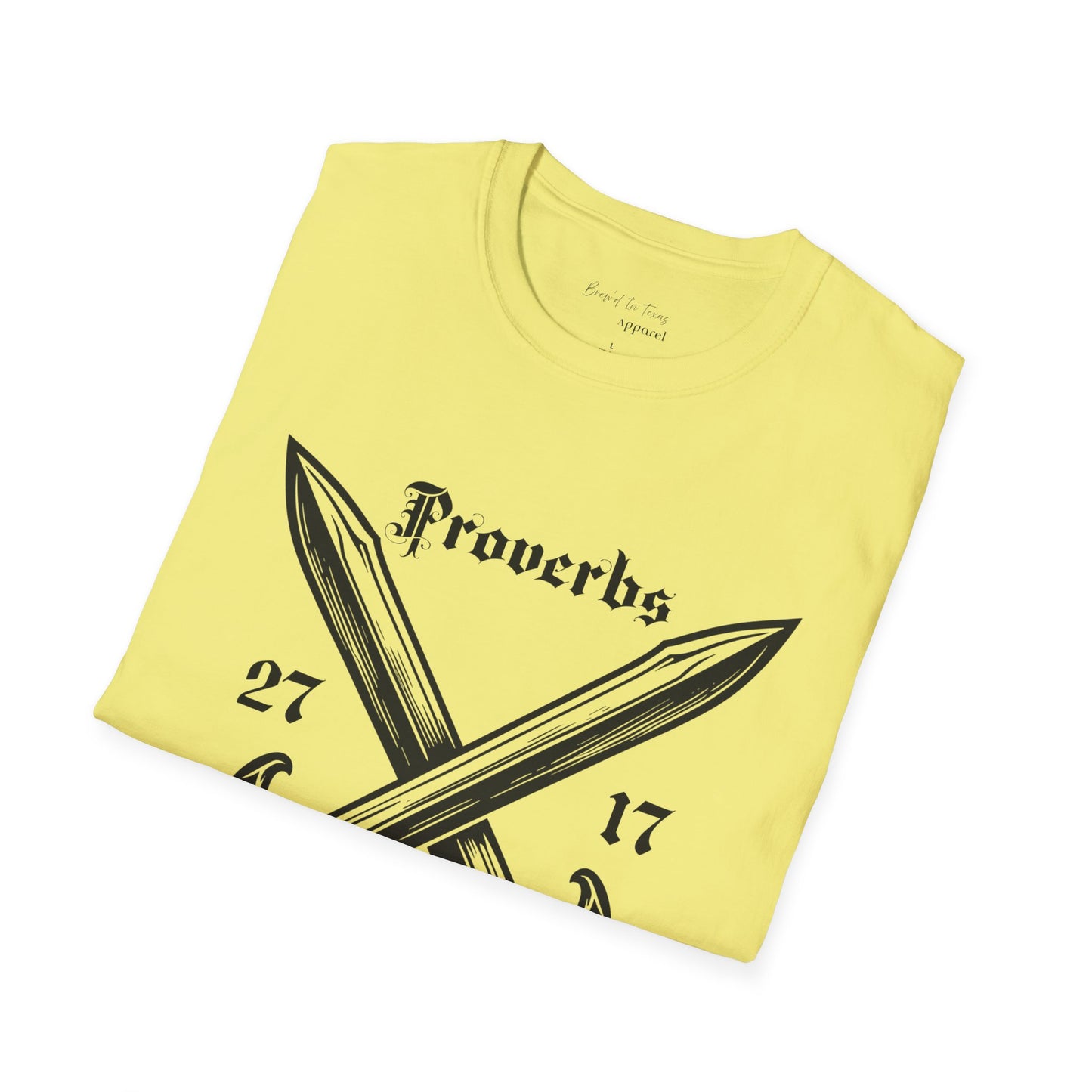 Kingdom Club Unisex Proverbs 27:17 T-Shirt