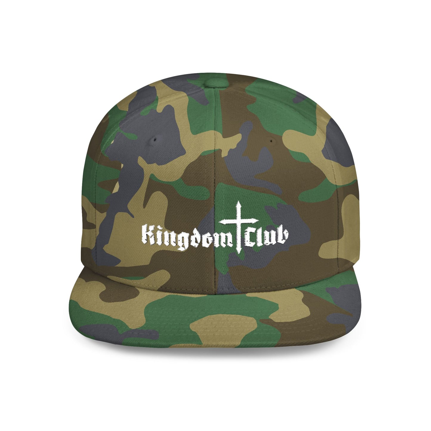 Kingdom Club Flat Bill Snapback Hat