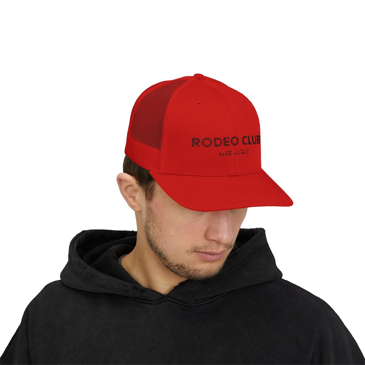 Rodeo Club Snapback Trucker Cap