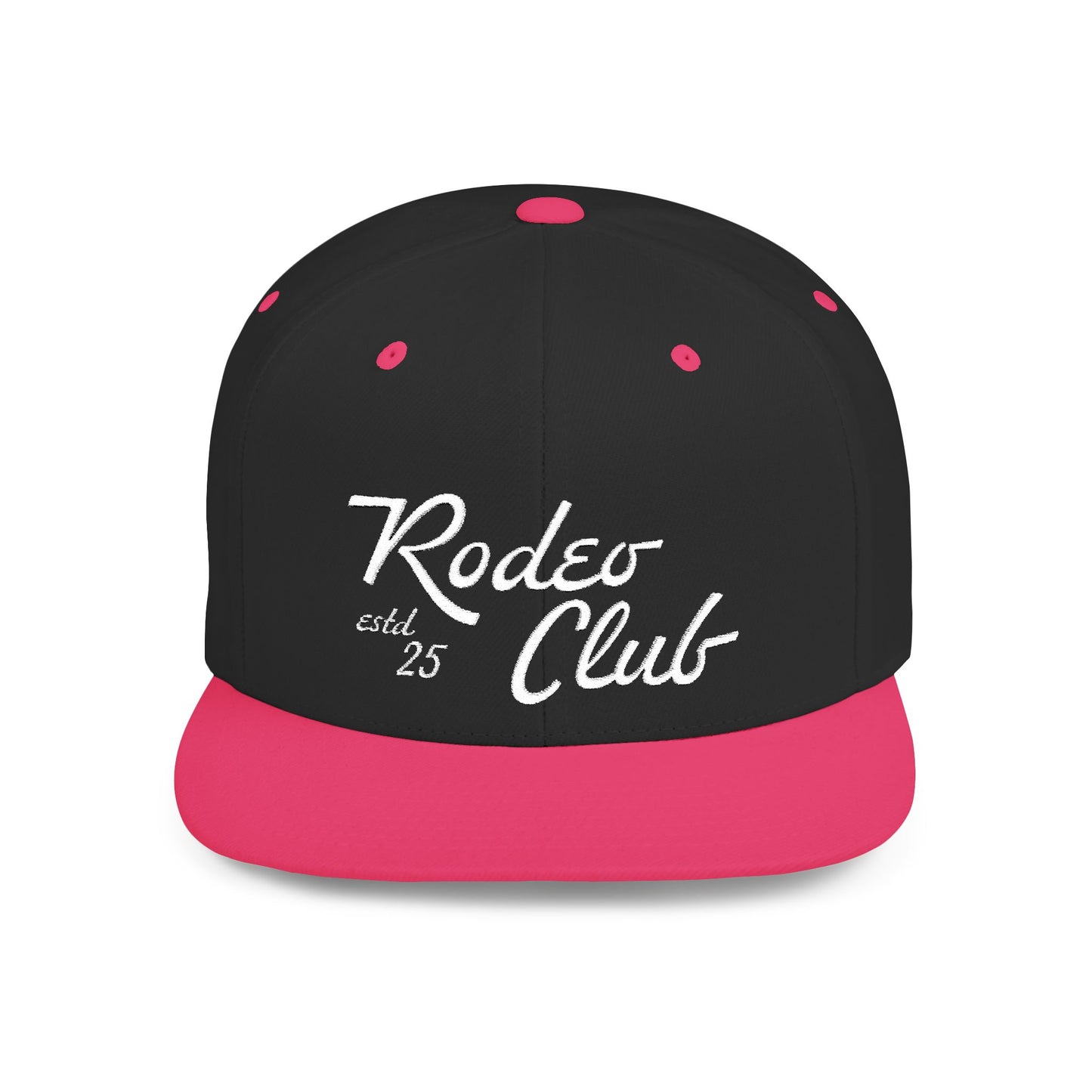 Rodeo Club Flat Bill Snapback Hat