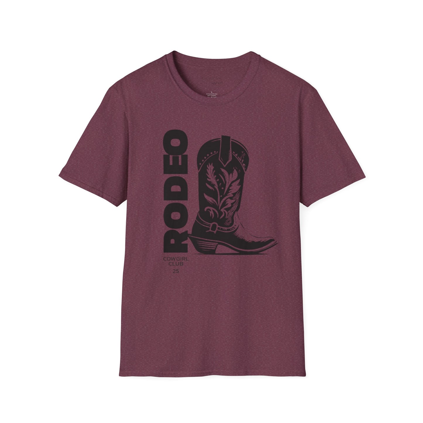 Cowgirl Club Rodeo Vintage Western Graphic Tee