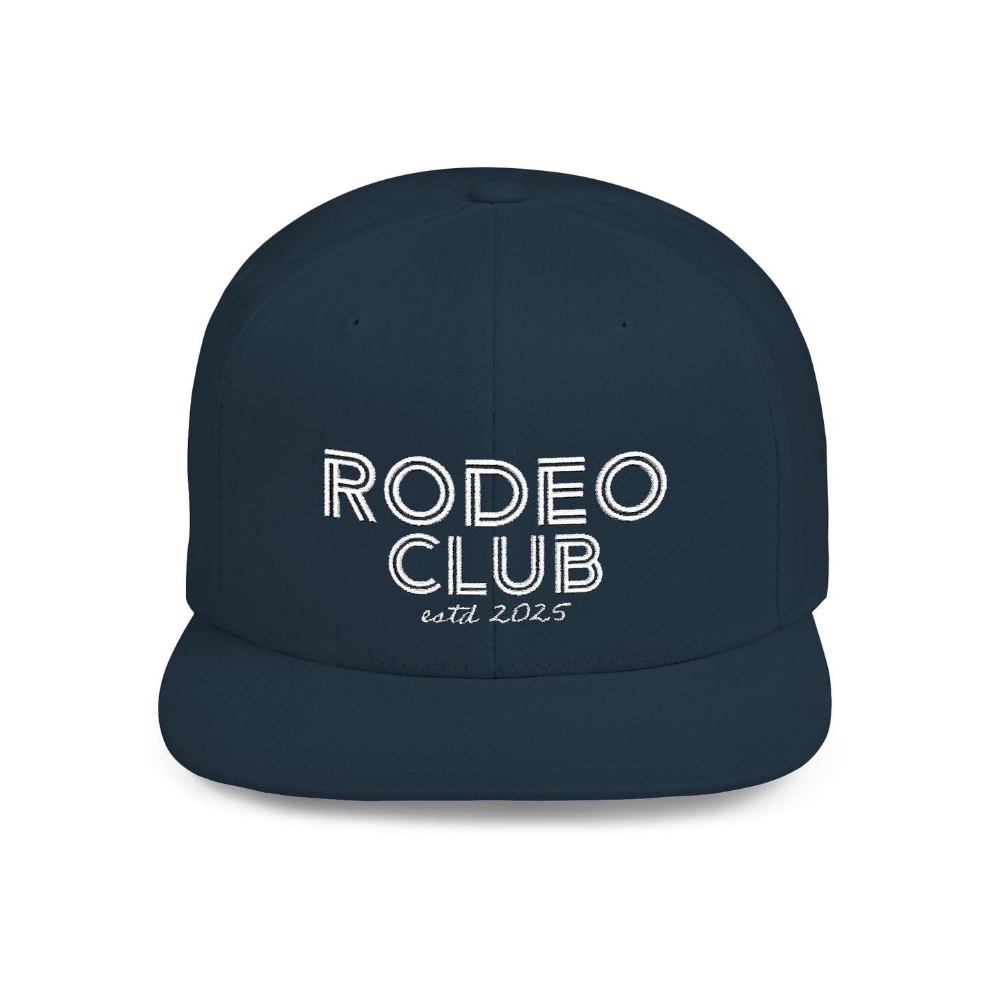 Rodeo Club Flat Bill Snapback Hat