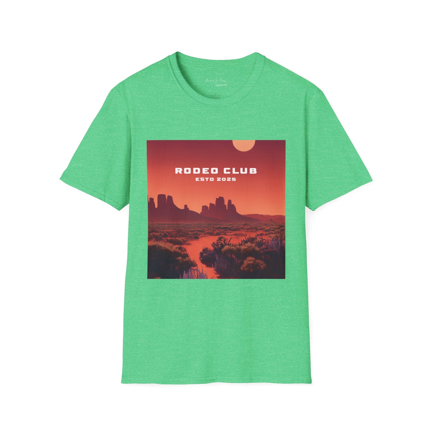 Rodeo Club Unisex Softstyle Vintage Sunset T-Shirt