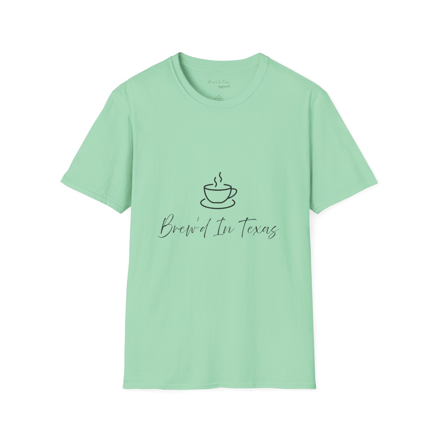 Brew'd In Texas Unisex Softstyle T-Shirt