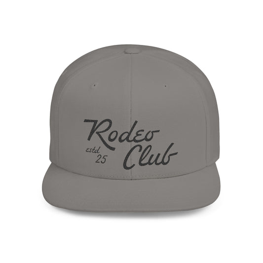 Rodeo Club Flat Bill Snapback Hat