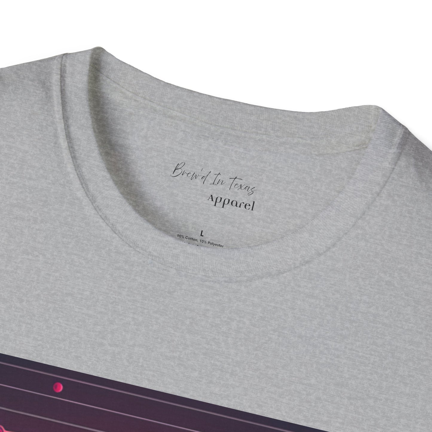 Kingdom Club Isaiah 41:10 Unisex Softstyle T-Shirt - Vibrant Mountain Design