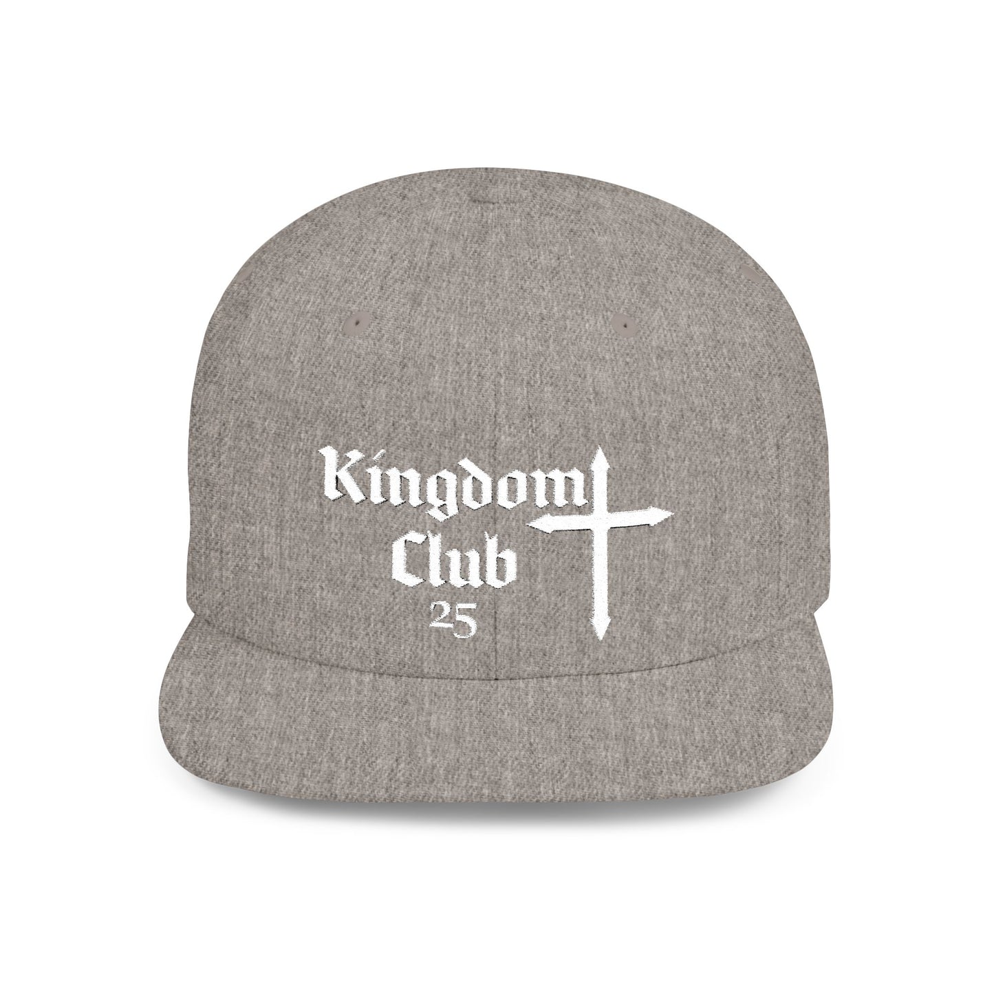 Kingdom Club Flat Bill Snapback Hat