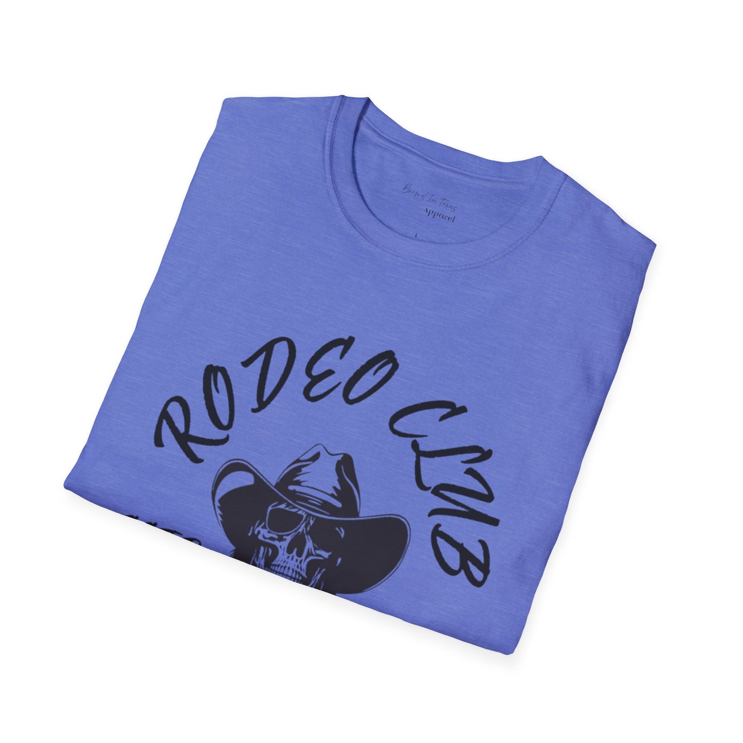 Rodeo Club Skull Graphic Unisex Softstyle T-Shirt