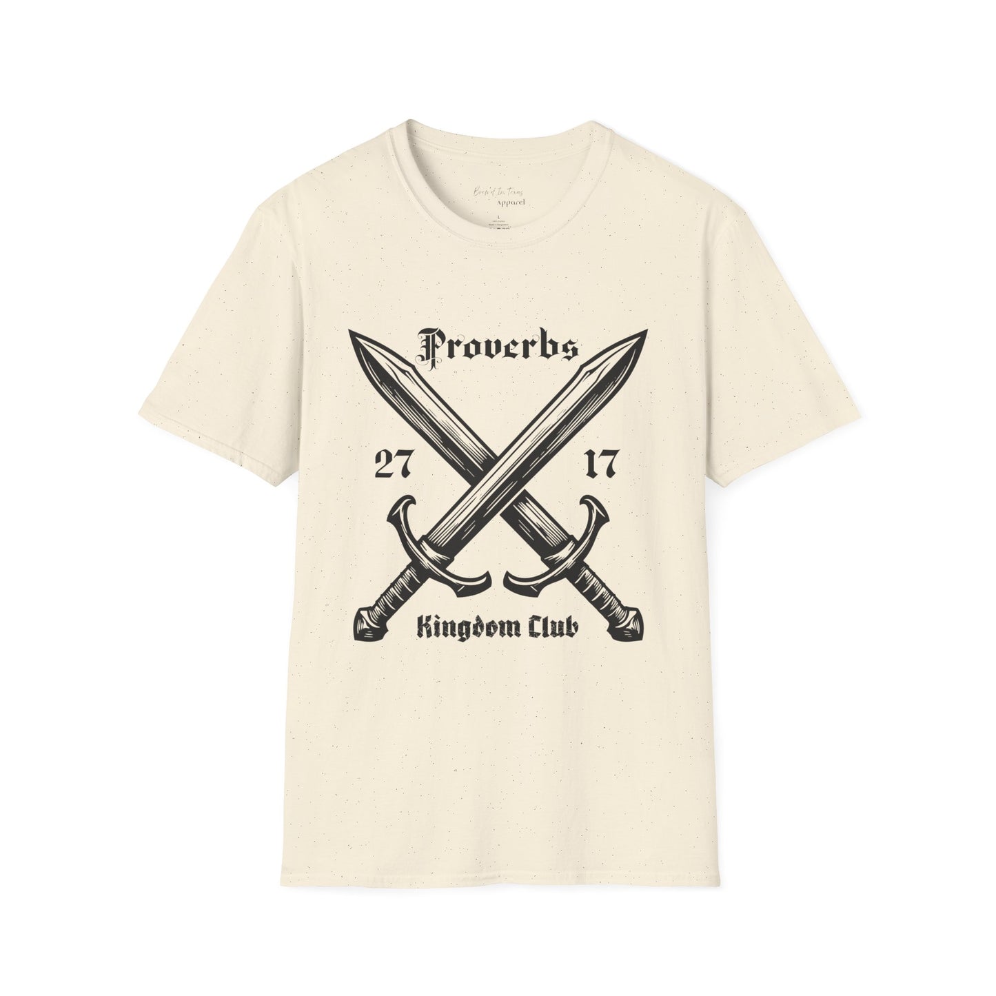 Kingdom Club Unisex Proverbs 27:17 T-Shirt