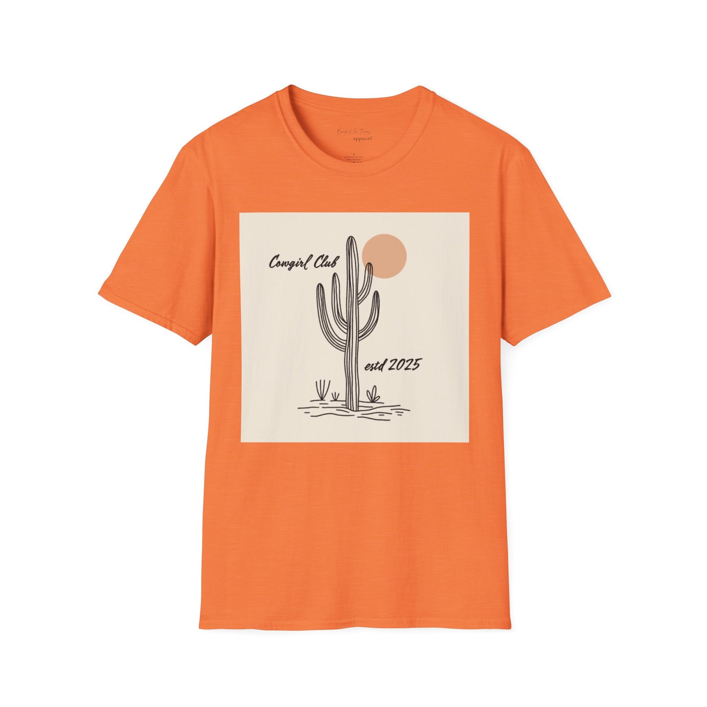 Cowgirl Club Cactus Club Unisex Softstyle T-Shirt