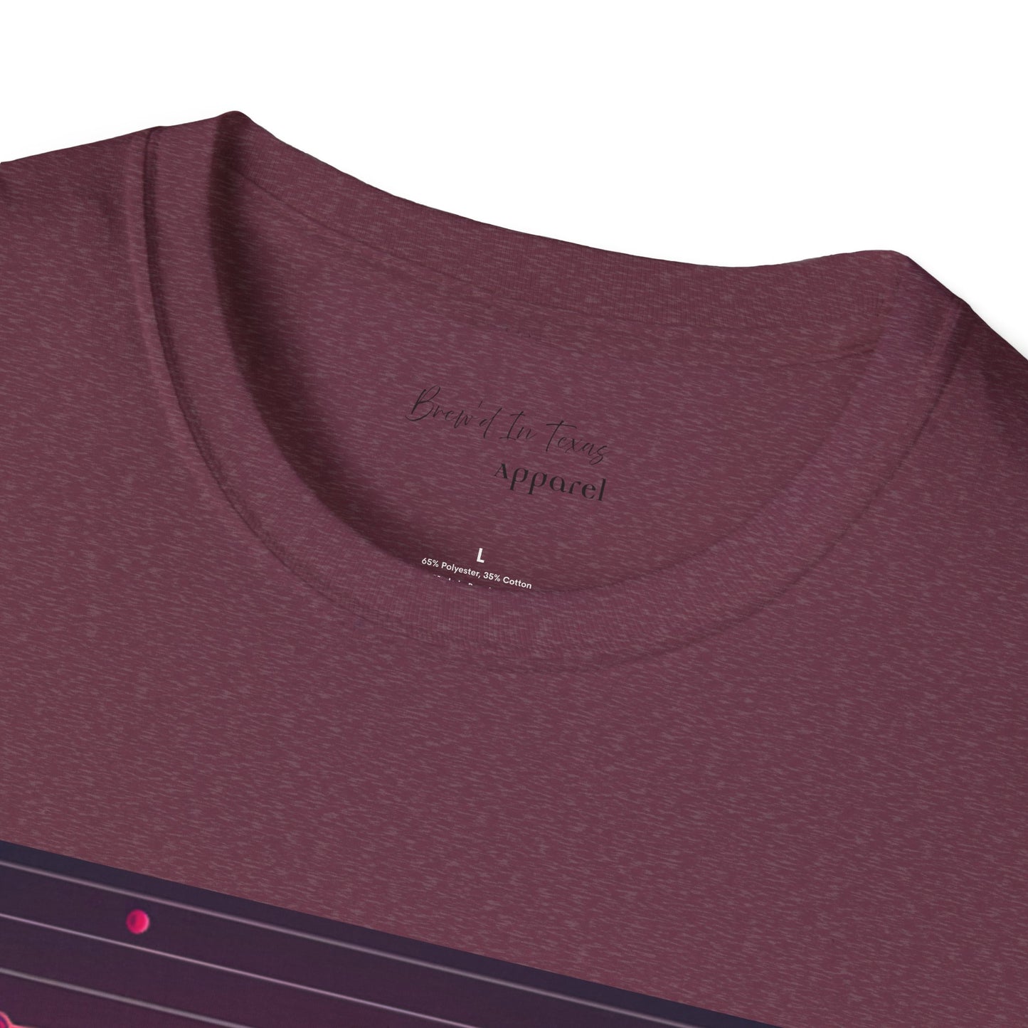 Kingdom Club Isaiah 41:10 Unisex Softstyle T-Shirt - Vibrant Mountain Design