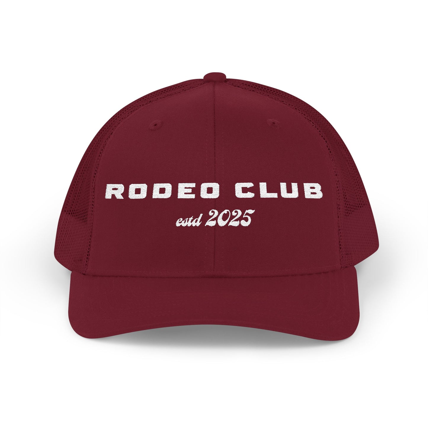 Rodeo Club Snapback Trucker Cap