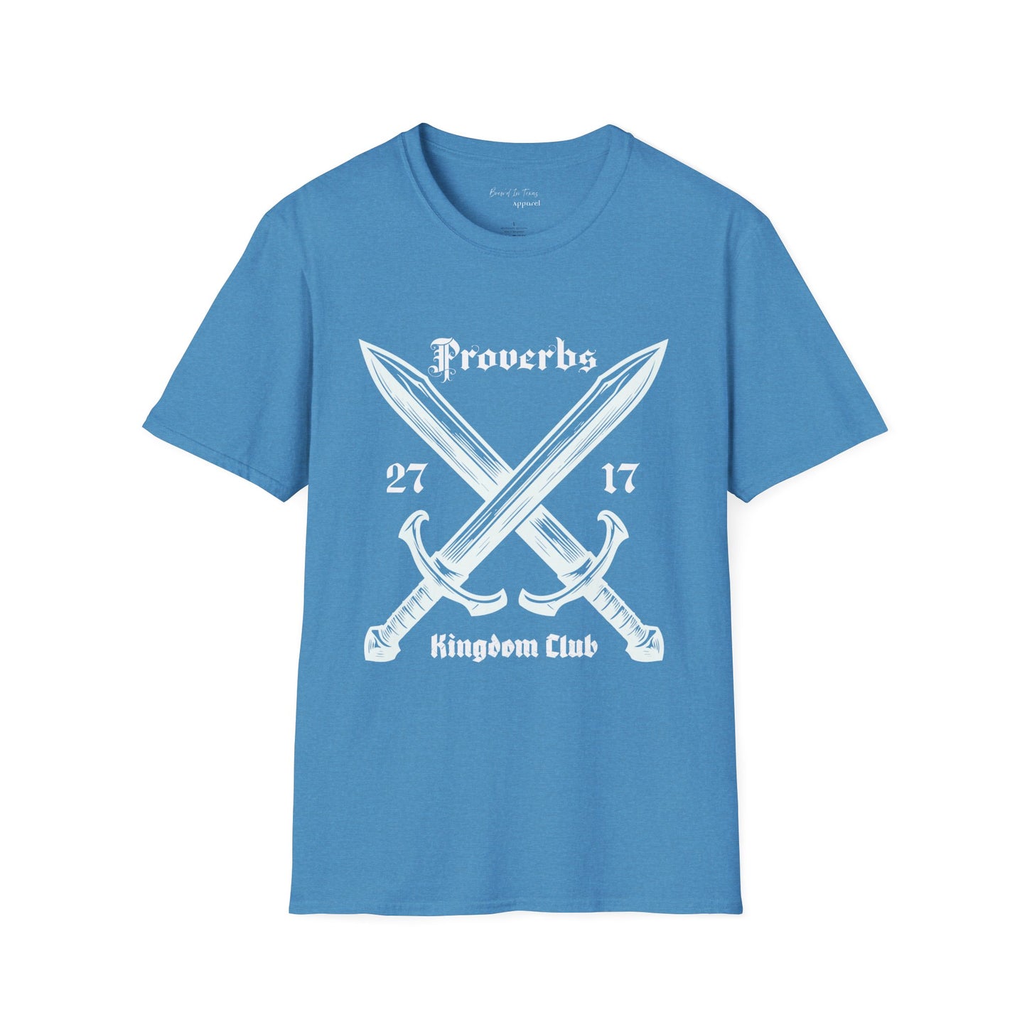 Kingdom Club Unisex Proverbs 27:17 T-Shirt