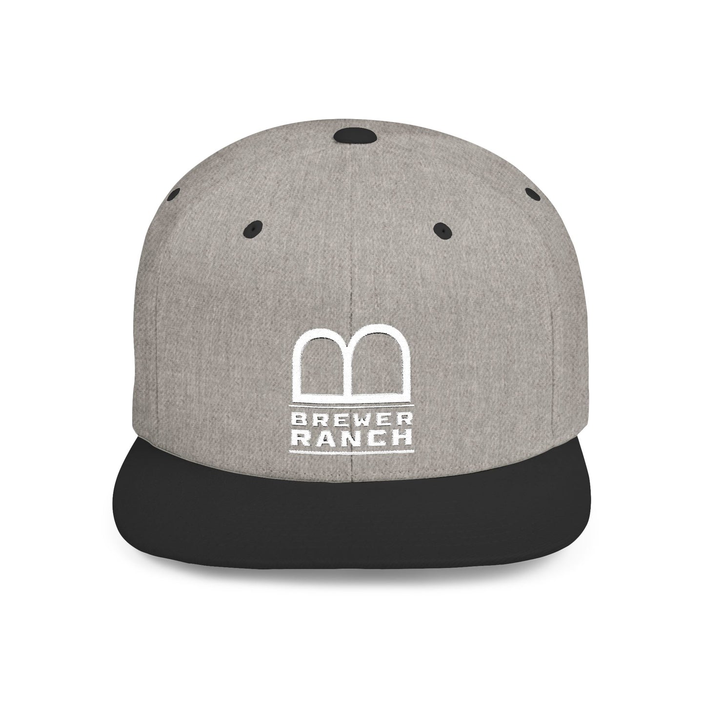 Brew'd In Texas Brewer Ranch Flat Bill Snapback Cap