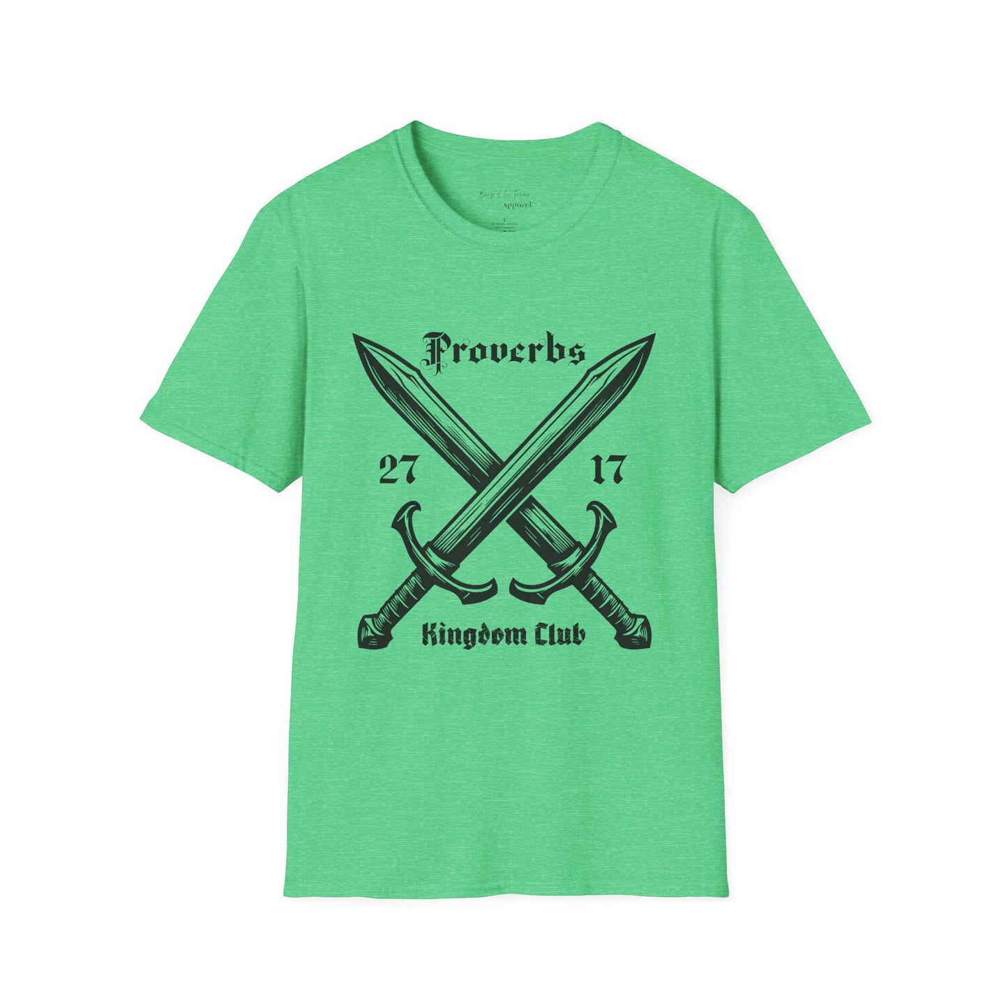 Kingdom Club Unisex Proverbs 27:17 T-Shirt