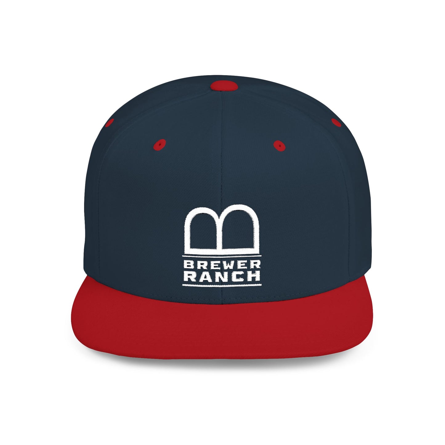Brew'd In Texas Brewer Ranch Flat Bill Snapback Cap