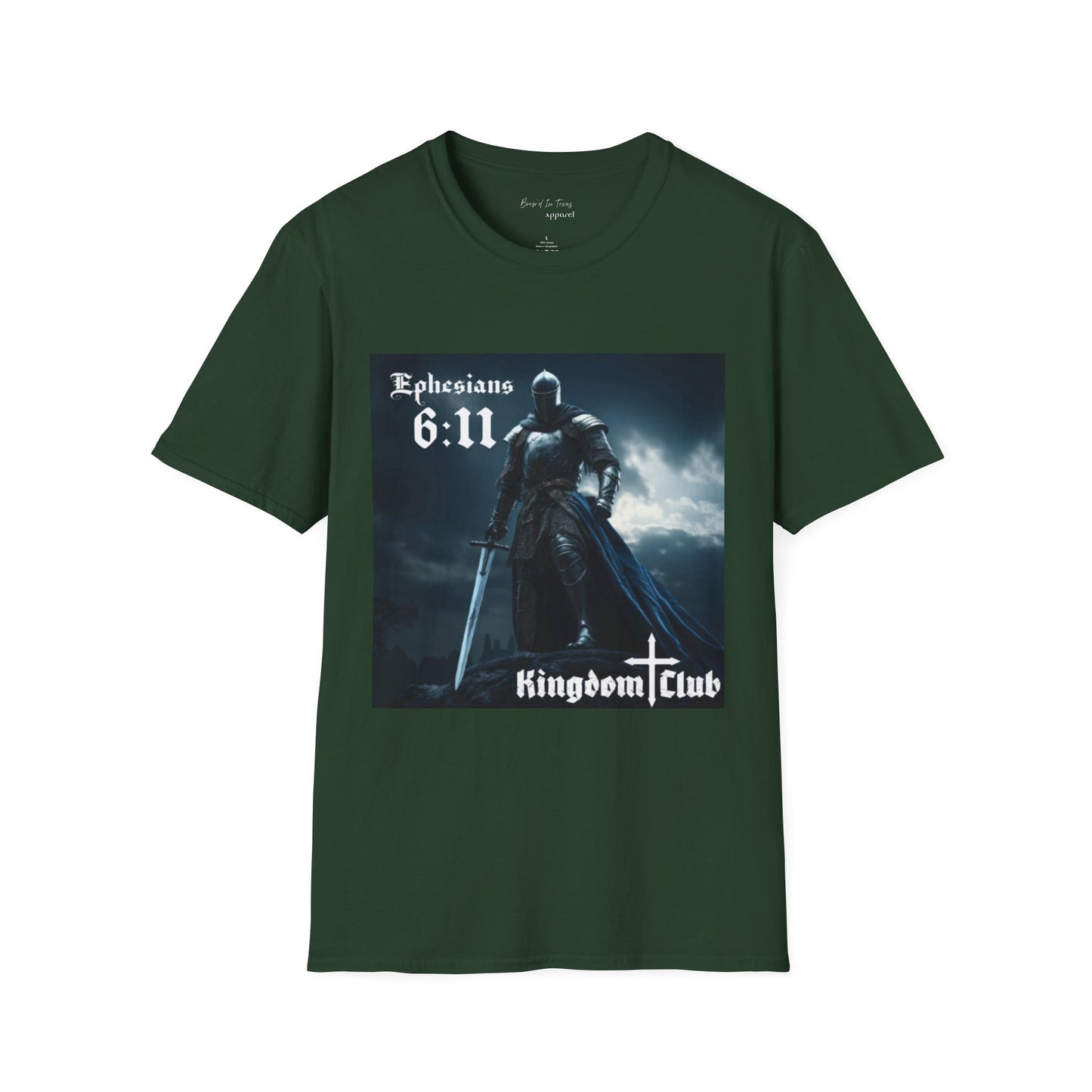 Ephesians 6:11 Knight Graphic Unisex Softstyle T-Shirt