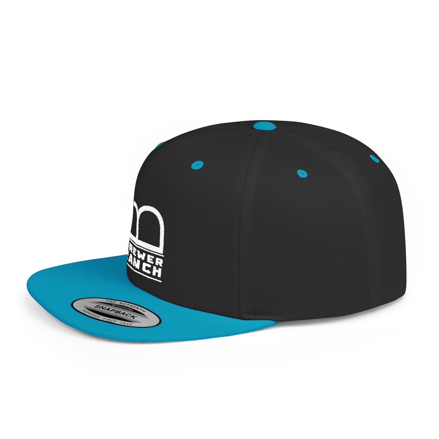 Brew'd In Texas Brewer Ranch Flat Bill Snapback Cap