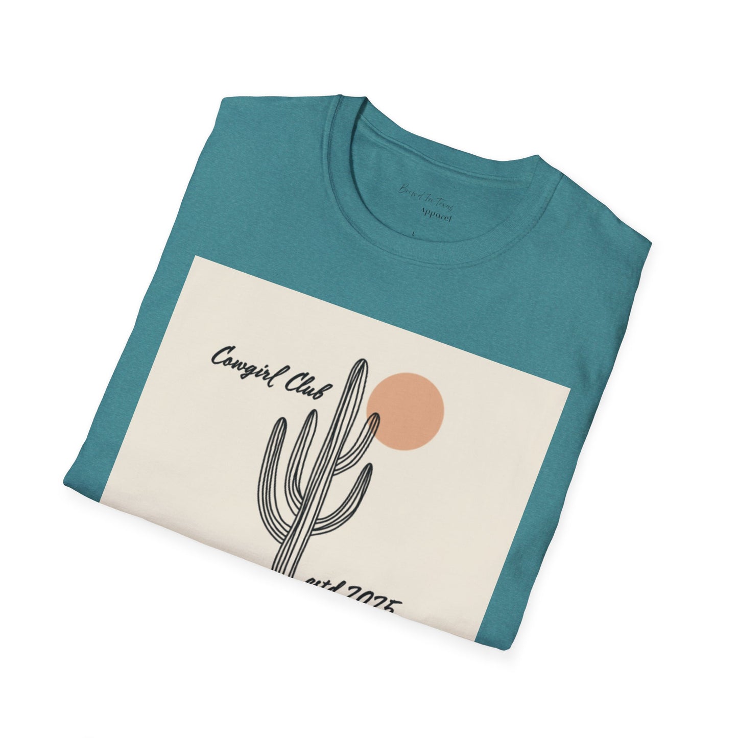 Cowgirl Club Cactus Club Unisex Softstyle T-Shirt