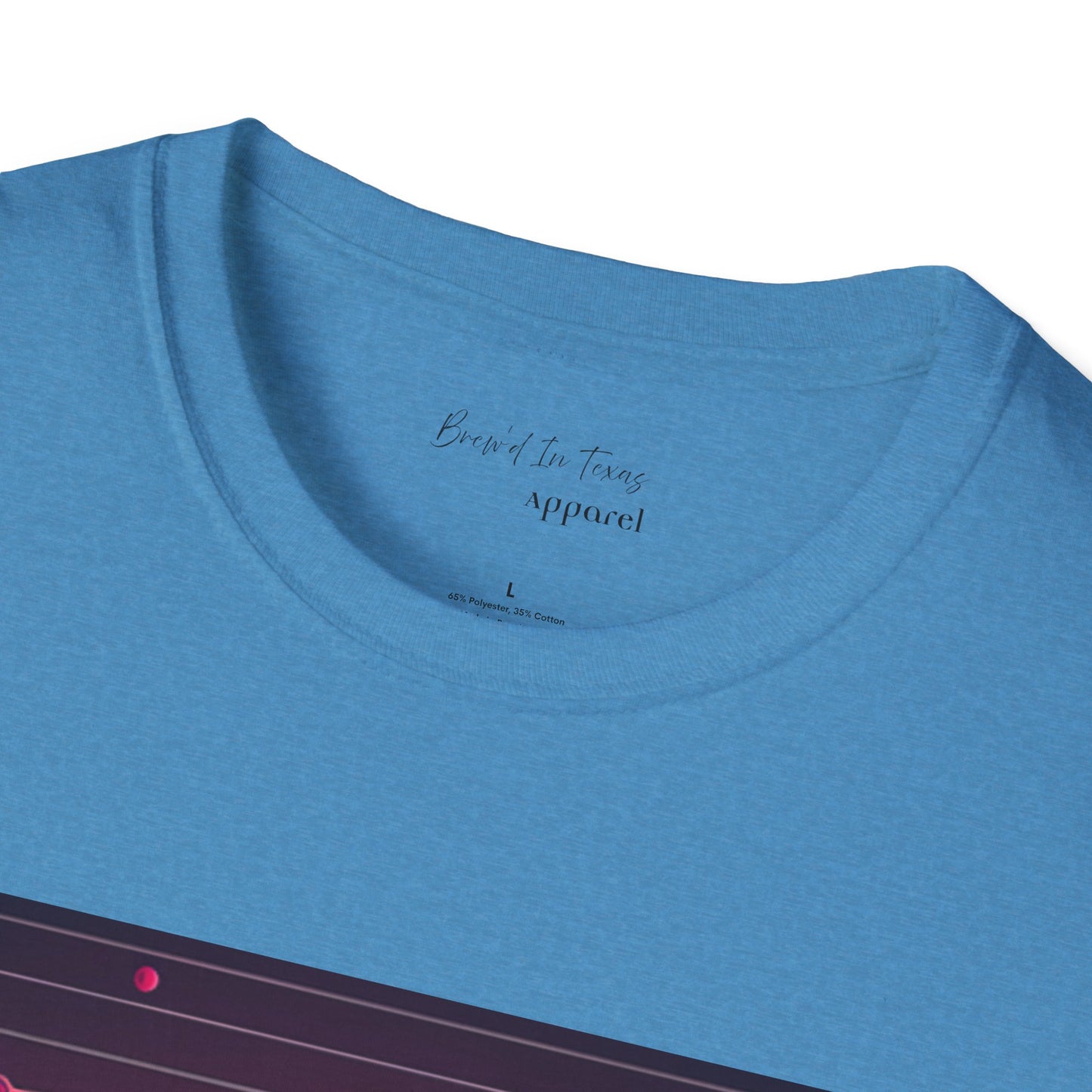 Kingdom Club Isaiah 41:10 Unisex Softstyle T-Shirt - Vibrant Mountain Design