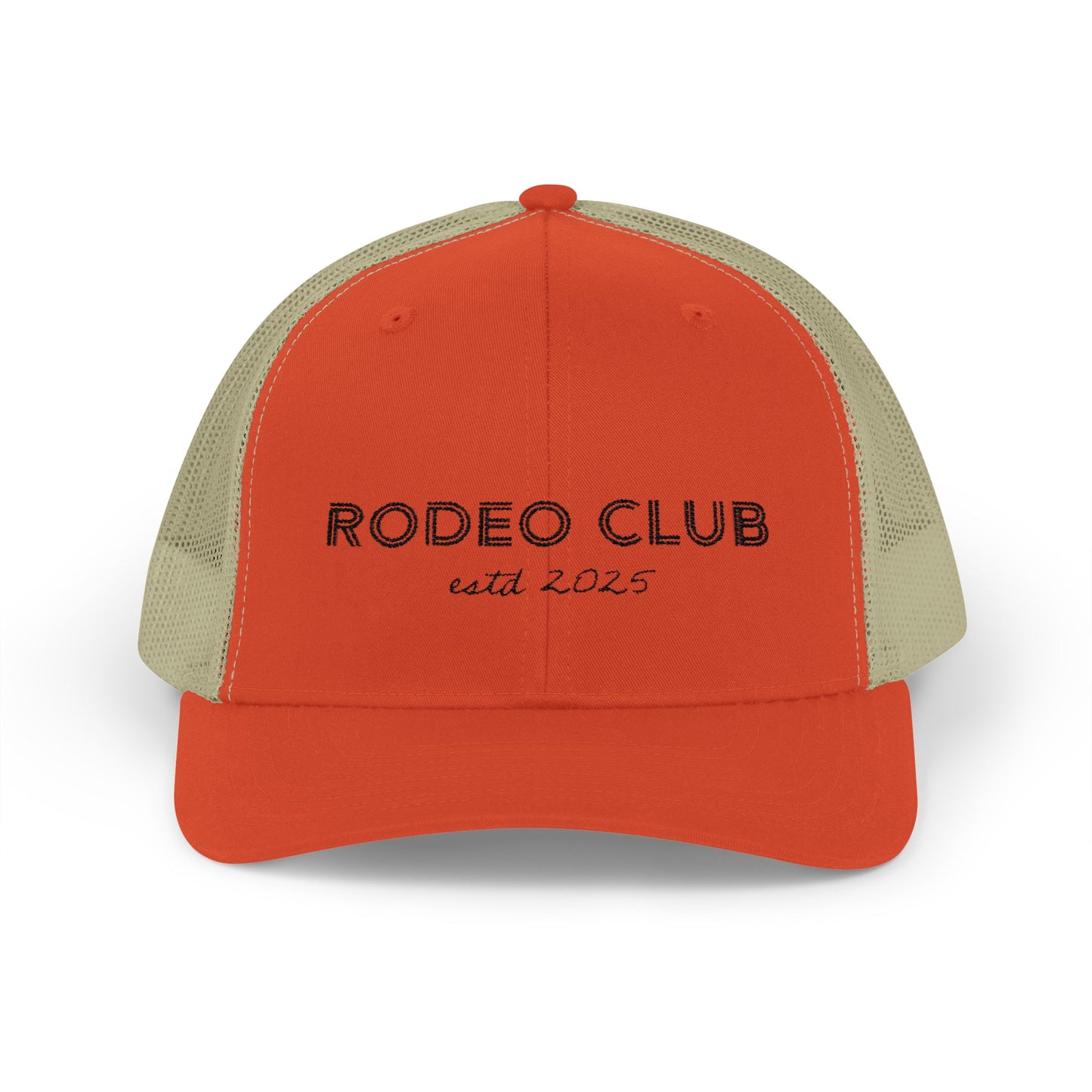 Rodeo Club Snapback Trucker Cap