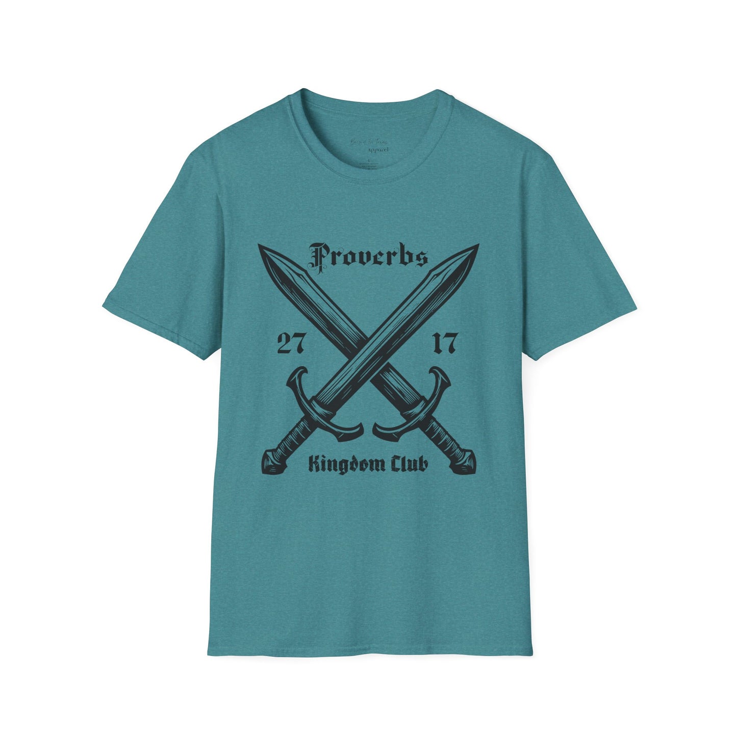Kingdom Club Unisex Proverbs 27:17 T-Shirt