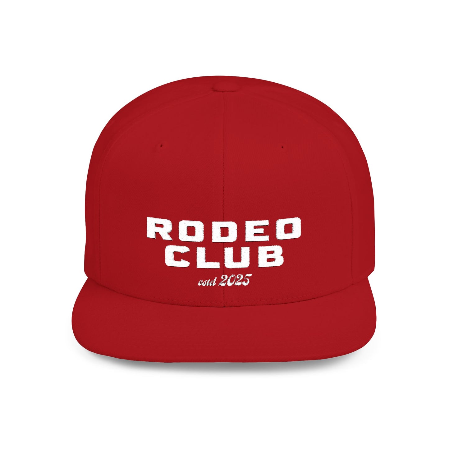 Rodeo Club Flat Bill Snapback Hat