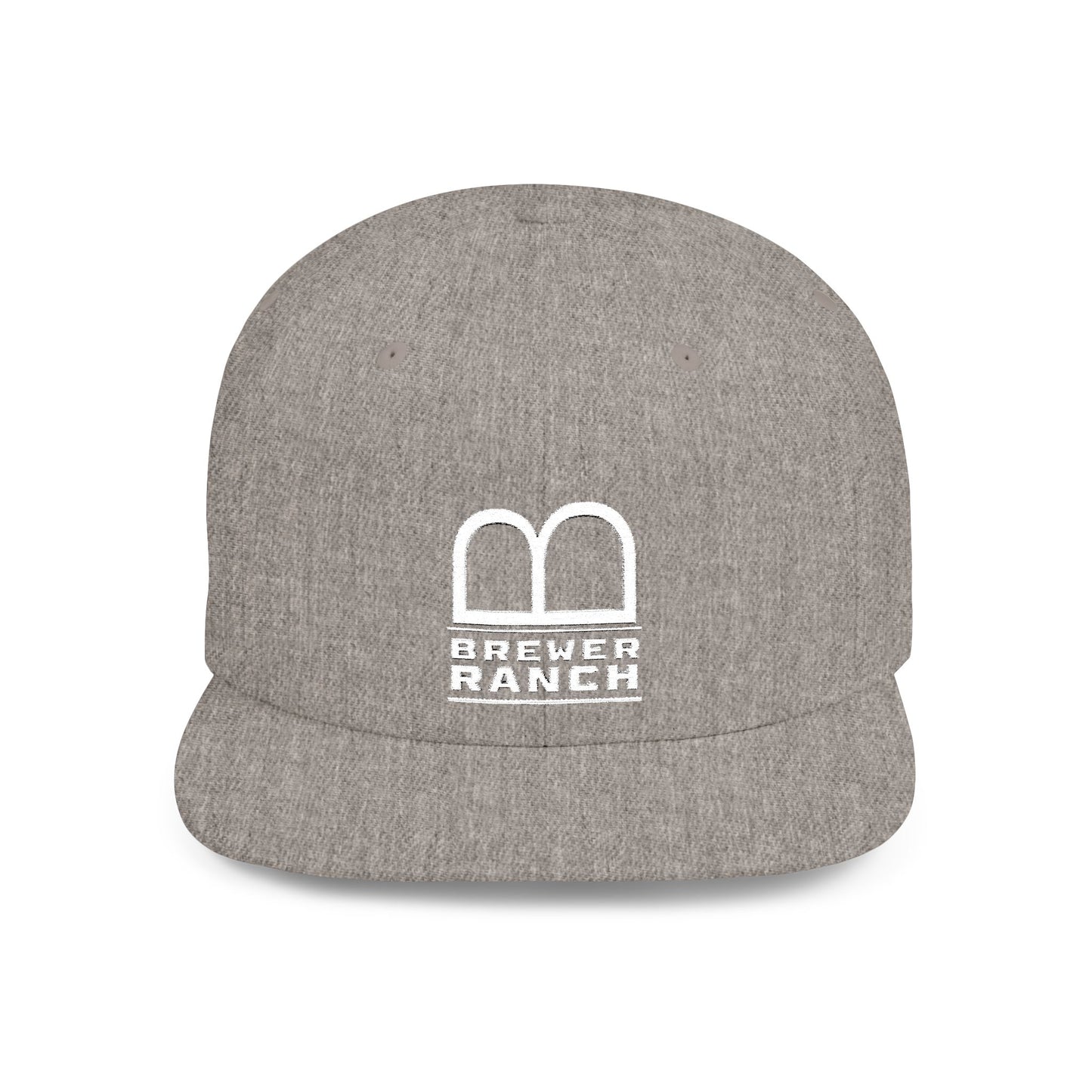 Brew'd In Texas Brewer Ranch Flat Bill Snapback Cap
