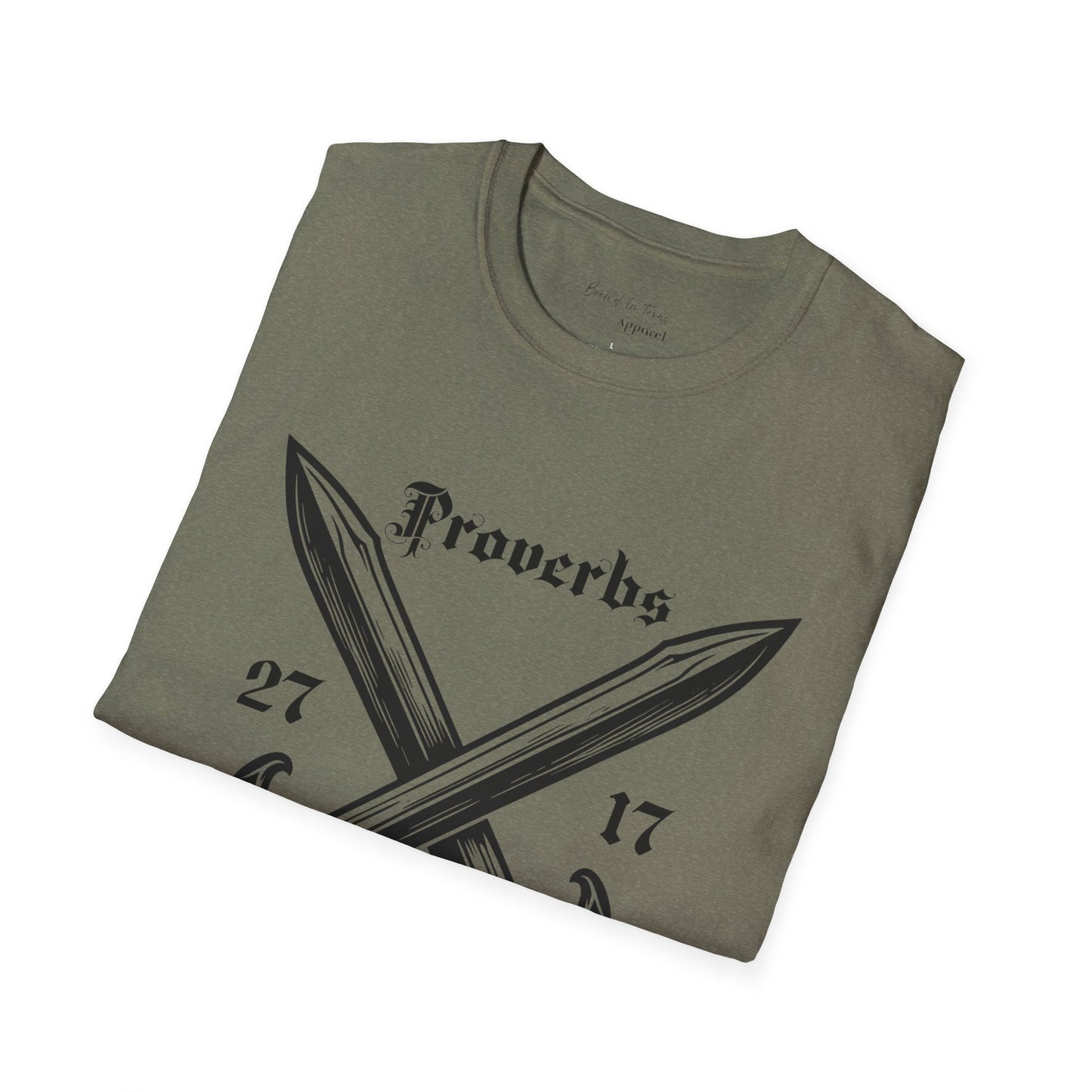 Kingdom Club Unisex Proverbs 27:17 T-Shirt