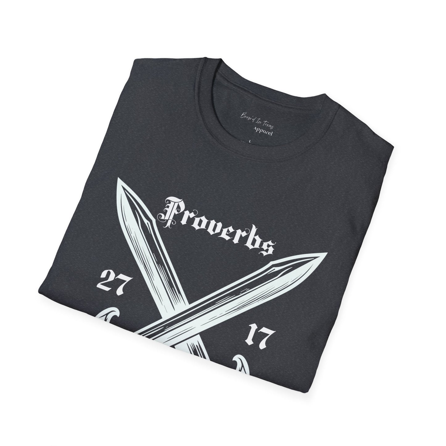 Kingdom Club Unisex Proverbs 27:17 T-Shirt
