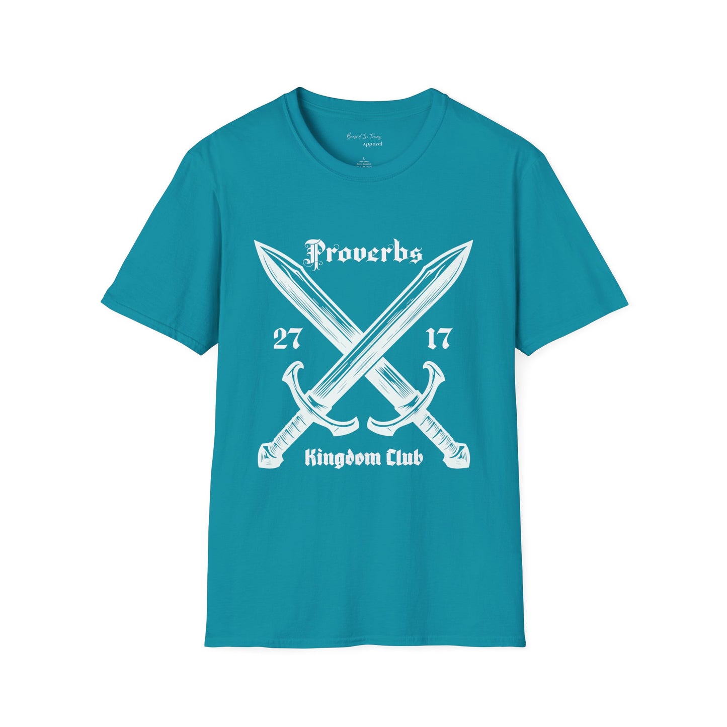 Kingdom Club Unisex Proverbs 27:17 T-Shirt