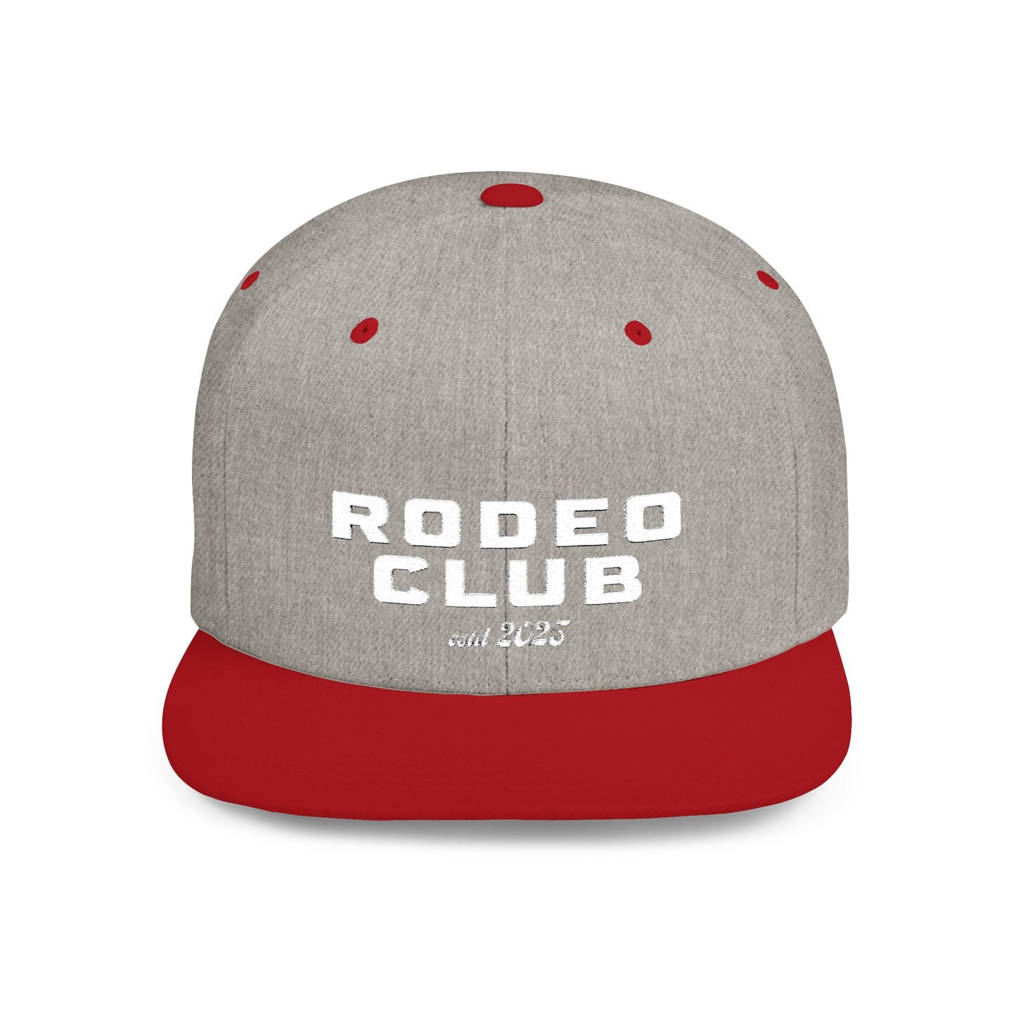 Rodeo Club Flat Bill Snapback Hat