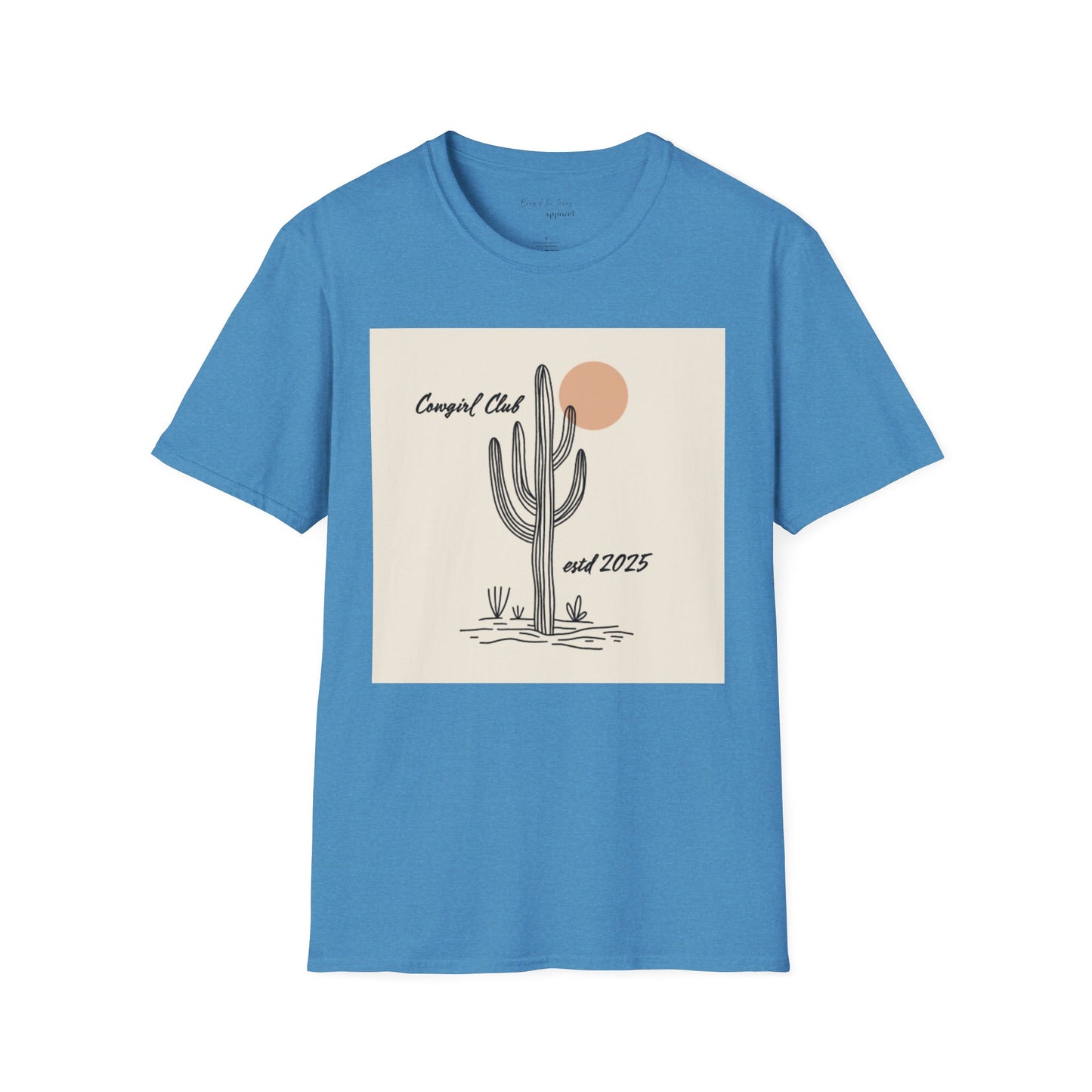 Cowgirl Club Cactus Club Unisex Softstyle T-Shirt