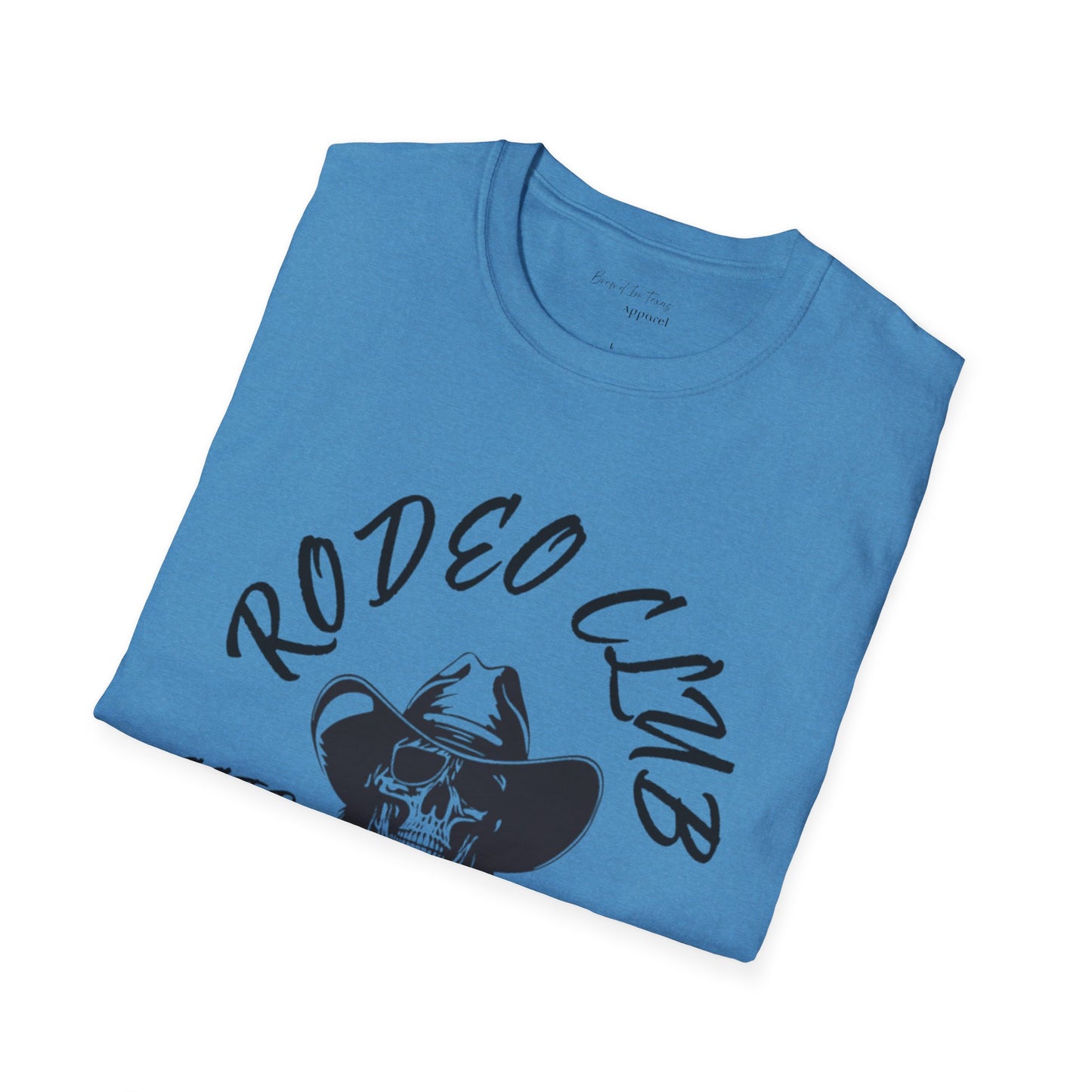 Rodeo Club Skull Graphic Unisex Softstyle T-Shirt